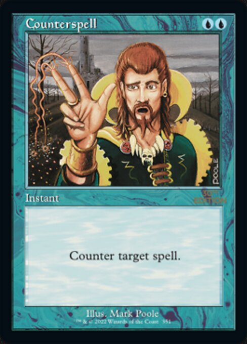 MTG 対抗呪文/Counterspell foil ［STA-JP］PSA10 対抗呪文 (Counterspell) - Strixhaven Mystical Archive