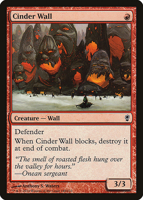 Cinder Wall - Conspiracy