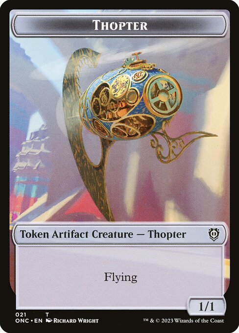 Thopter - Phyrexia: All Will Be One Commander Tokens