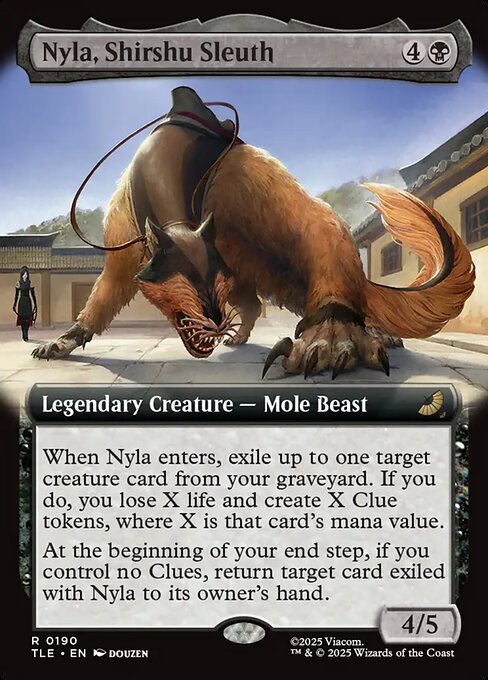 Nyla, Shirshu Sleuth - Avatar: The Last Airbender Eternal - Extended Art