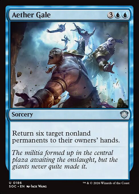 Aether Gale - Secrets of Strixhaven Commander