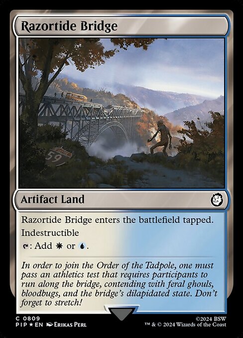 Razortide Bridge - Fallout - Surge Foil
