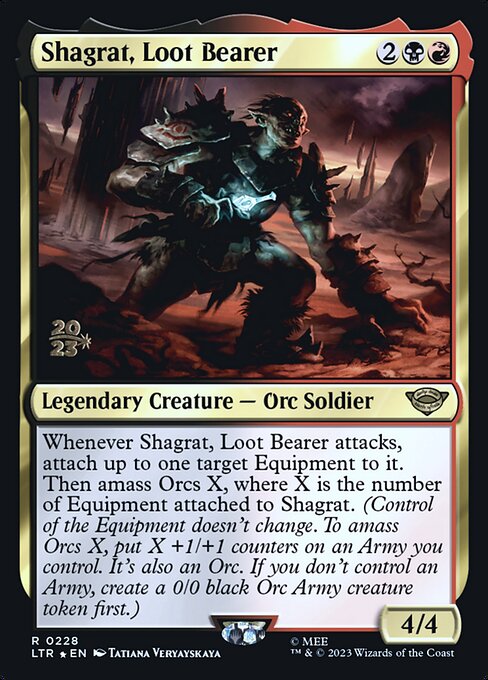 Shagrat, Loot Bearer - Tales of Middle-earth Promos