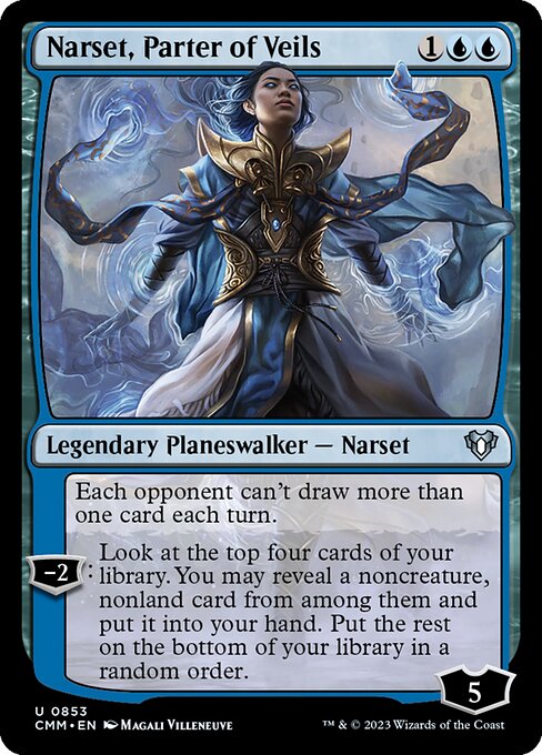 Narset, Parter of Veils - Commander Masters