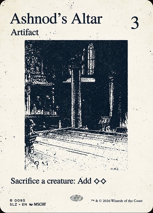 アシュノッドの供犠台 (Ashnod's Altar) - Chronicles Foreign Black