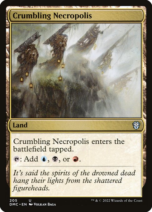 Crumbling Necropolis - Dominaria United Commander