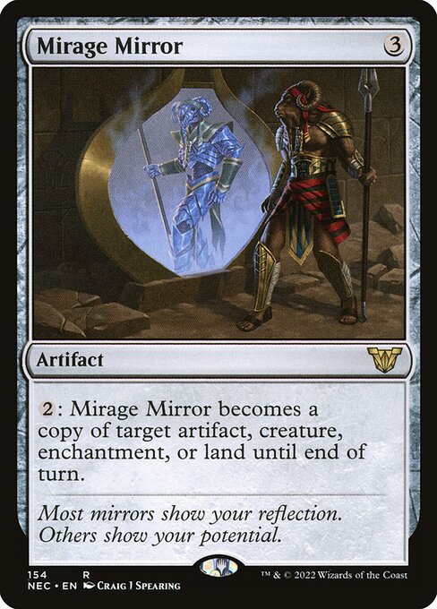 Mirage Mirror - Neon Dynasty Commander