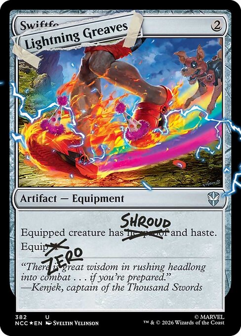 Lightning Greaves - Secret Lair Drop