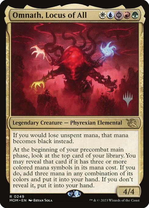 Omnath, Locus of All - March of the Machine Promos