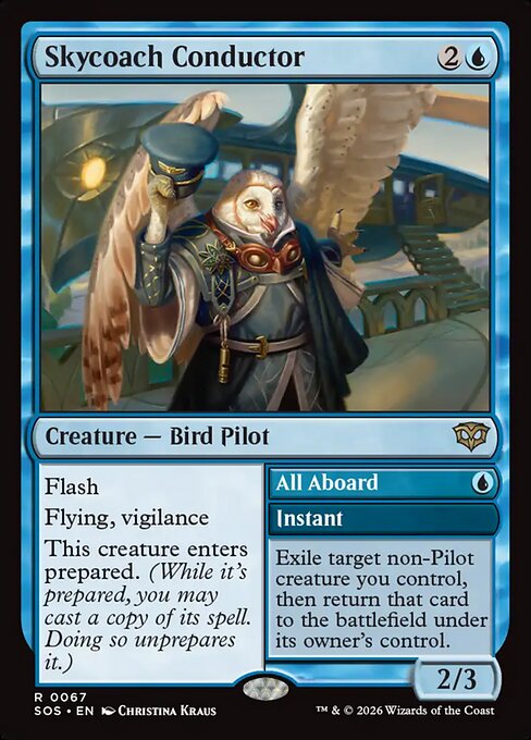 Skycoach Conductor // All Aboard - Secrets of Strixhaven