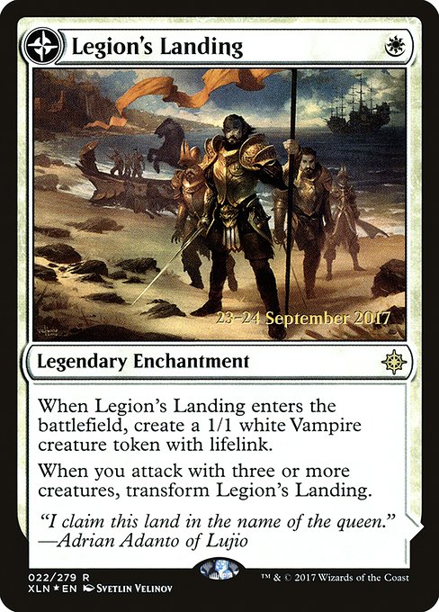 Legion's Landing // Adanto, the First Fort - Ixalan Promos - Promo Foil