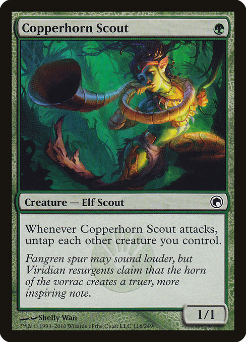 Copperhorn Scout - Scars of Mirrodin