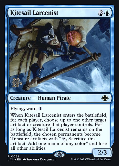 Kitesail Larcenist - The Lost Caverns of Ixalan Promos - Promo Foil