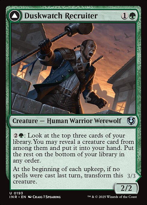 Duskwatch Recruiter // Krallenhorde Howler - Innistrad Remastered