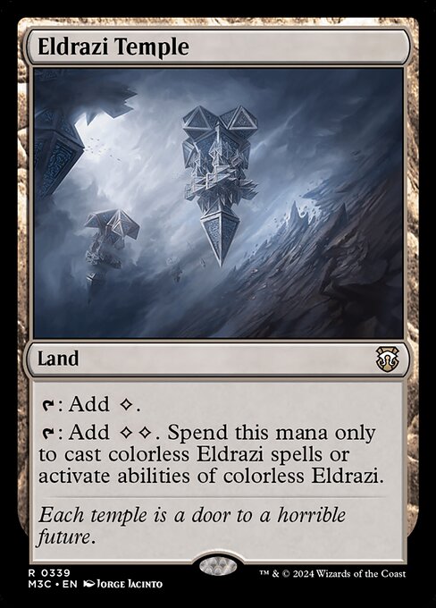 Eldrazi Temple - Modern Horizons 3 Commander