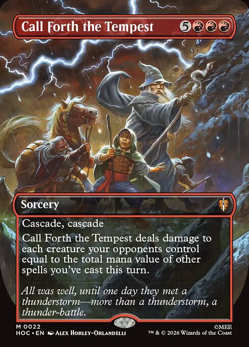 Call Forth the Tempest - The Hobbit Commander