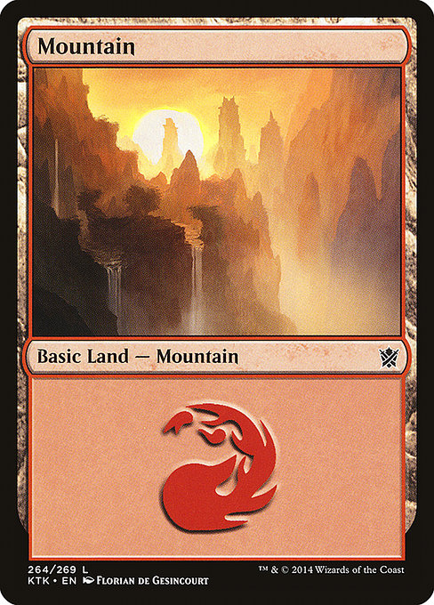 Mountain - Khans of Tarkir