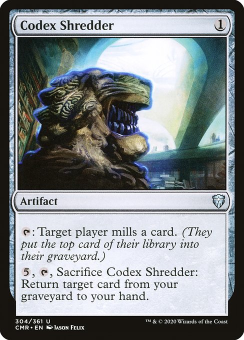 Codex Shredder - Commander Legends