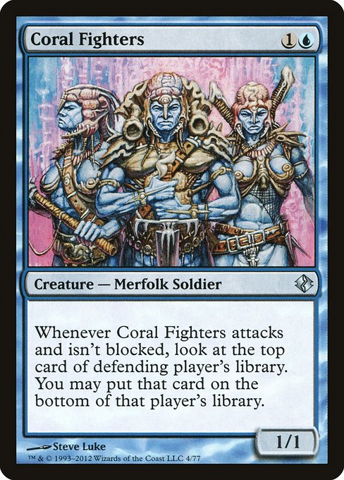 Coral Fighters - Duel Decks: Venser vs. Koth