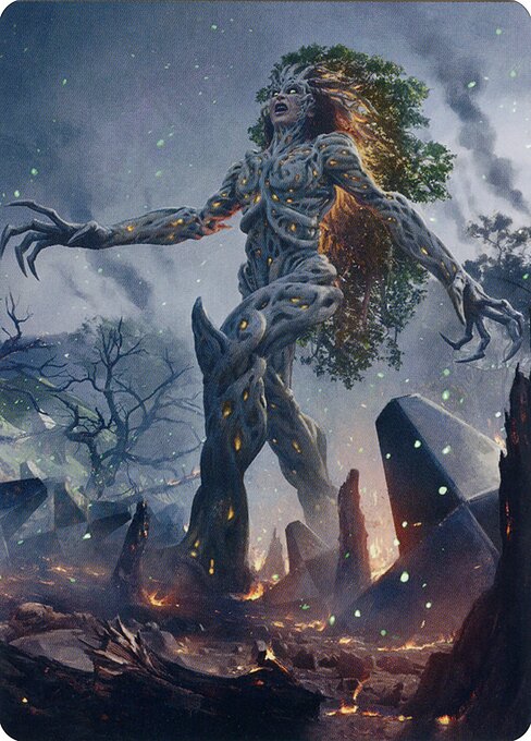 Titania, Gaea Incarnate - The Brothers' War Art Series - Borderless