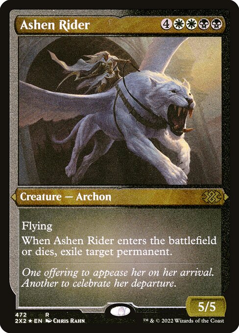 Ashen Rider - Double Masters 2022 - Etched Foil