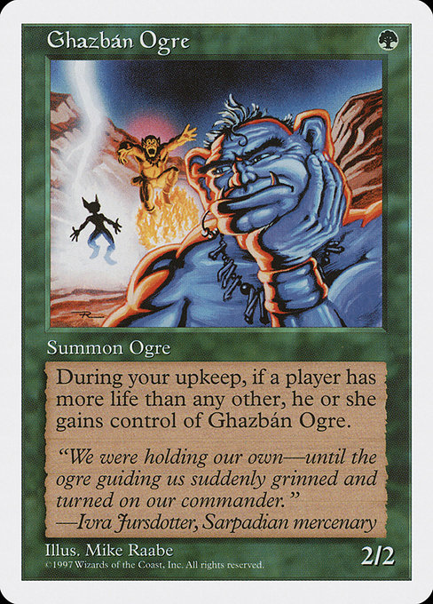 Ghazbán Ogre - Fifth Edition