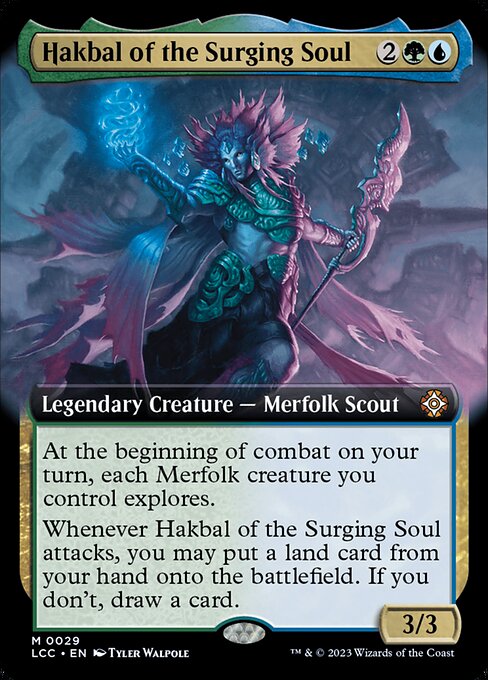 Hakbal of the Surging Soul - The Lost Caverns of Ixalan Commander