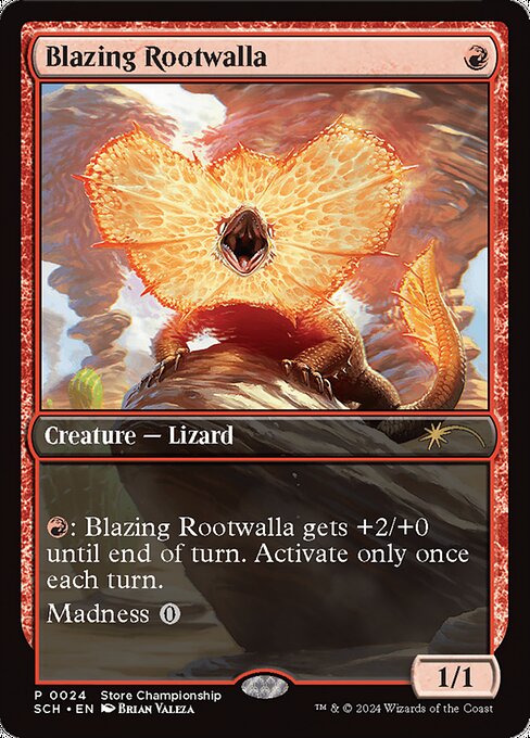 Blazing Rootwalla - Store Championships