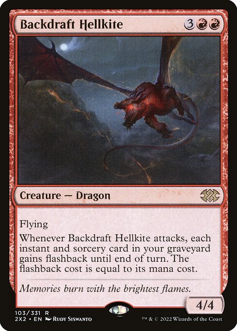 Backdraft Hellkite - Double Masters 2022