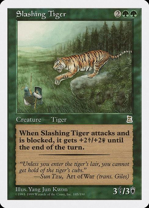 Slashing Tiger - Portal Three Kingdoms