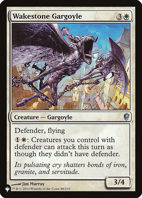 Wakestone Gargoyle - The List