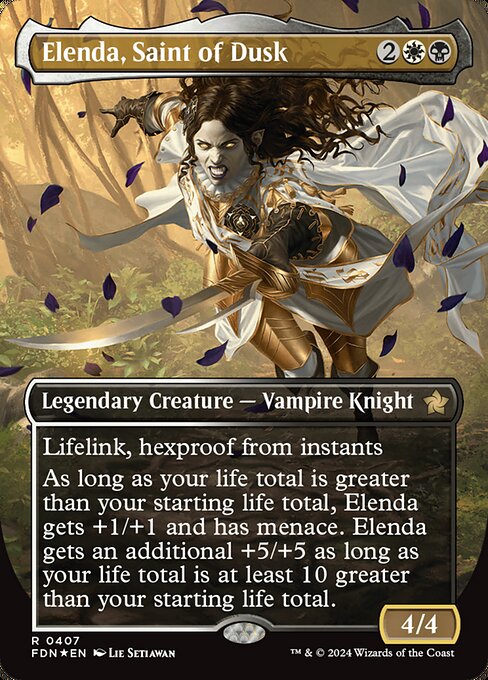 Elenda, Saint of Dusk - Foundations - Promo Foil