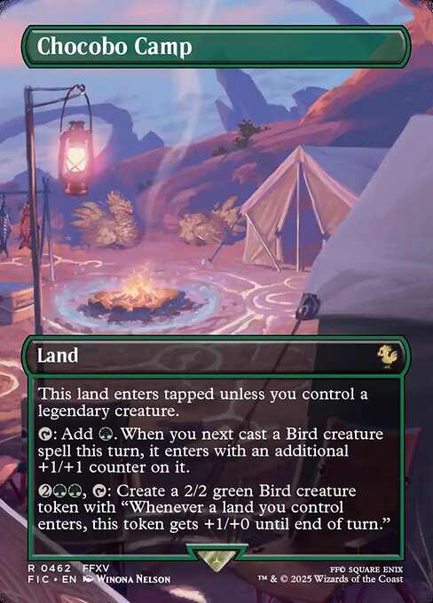 Chocobo Camp - Final Fantasy Commander - Borderless