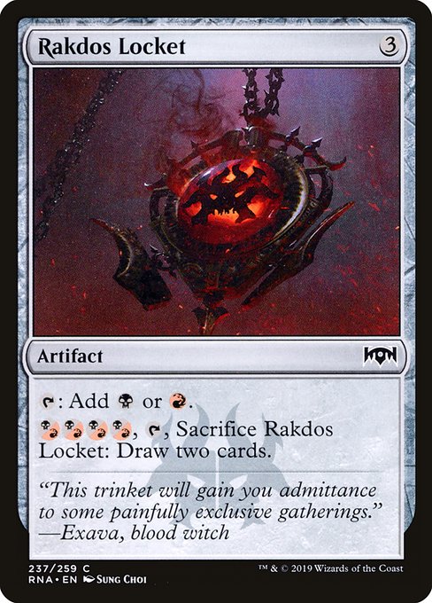 Rakdos Locket - Ravnica Allegiance