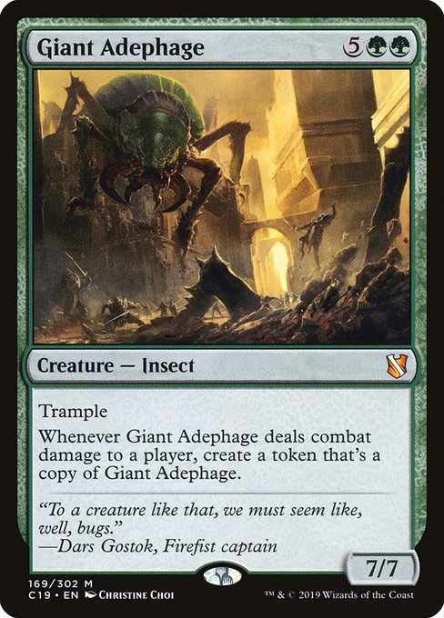 Giant Adephage - Commander 2019