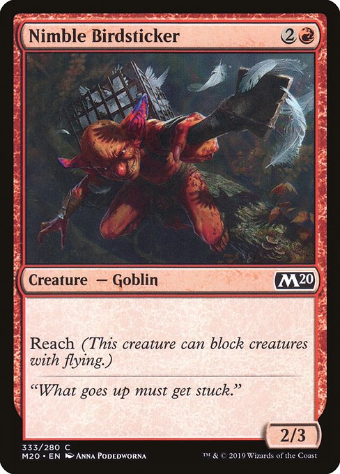 Nimble Birdsticker - Core Set 2020