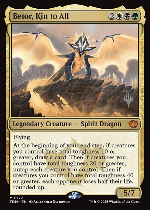 Betor, Kin to All - Tarkir: Dragonstorm Promos
