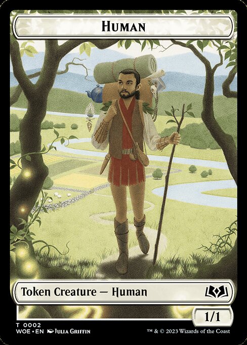 Human - Wilds of Eldraine Tokens