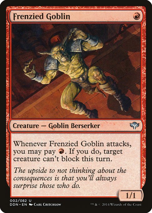 Frenzied Goblin - Duel Decks: Speed vs. Cunning