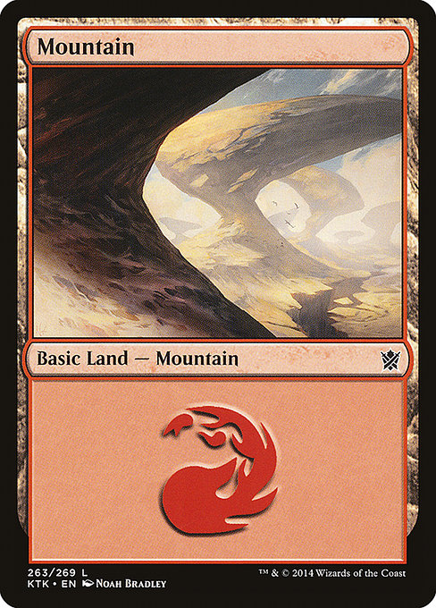 Mountain - Khans of Tarkir