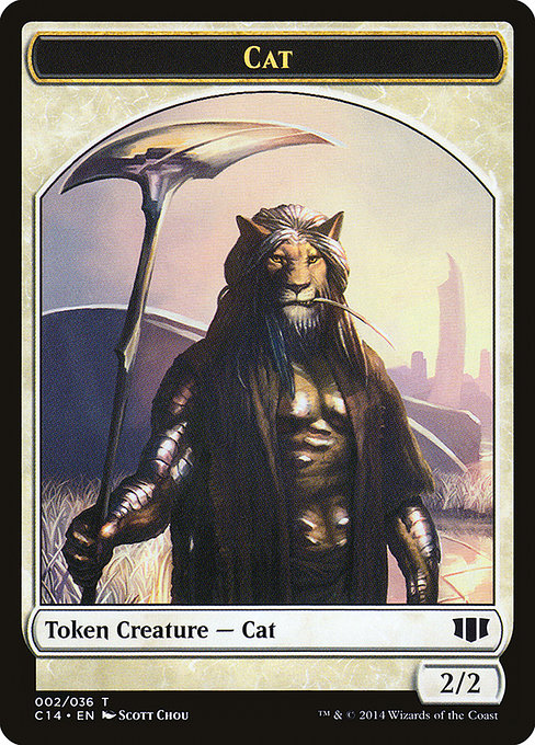 Cat - Commander 2014 Tokens