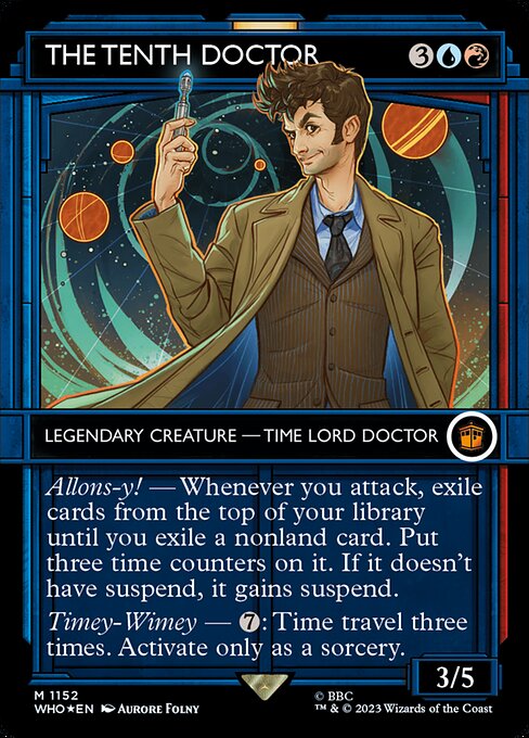 The Tenth Doctor - Doctor Who - Surge Foil