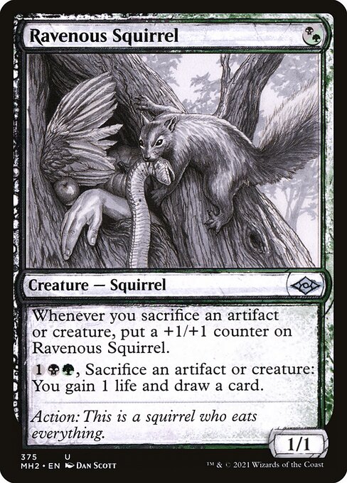 Ravenous Squirrel - Modern Horizons 2