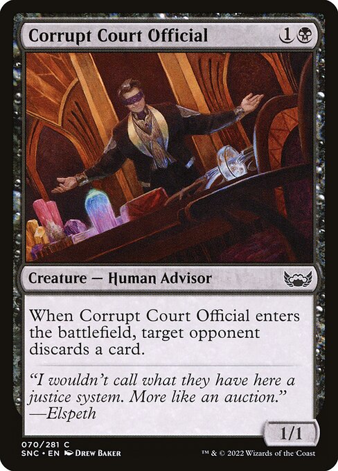 Corrupt Court Official - Streets of New Capenna