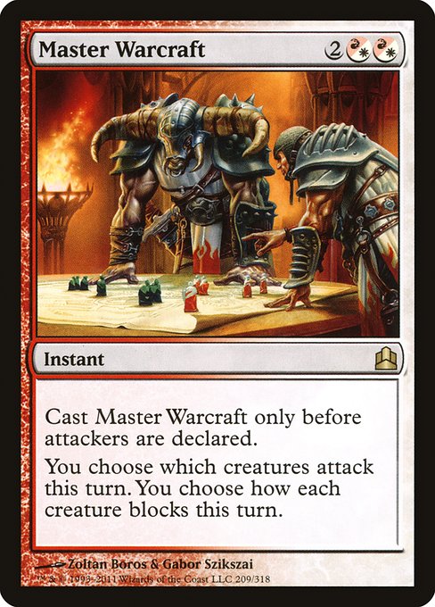 Master Warcraft - Commander 2011