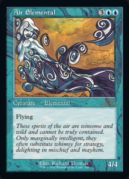 Air Elemental - 30th Anniversary Edition - Retro