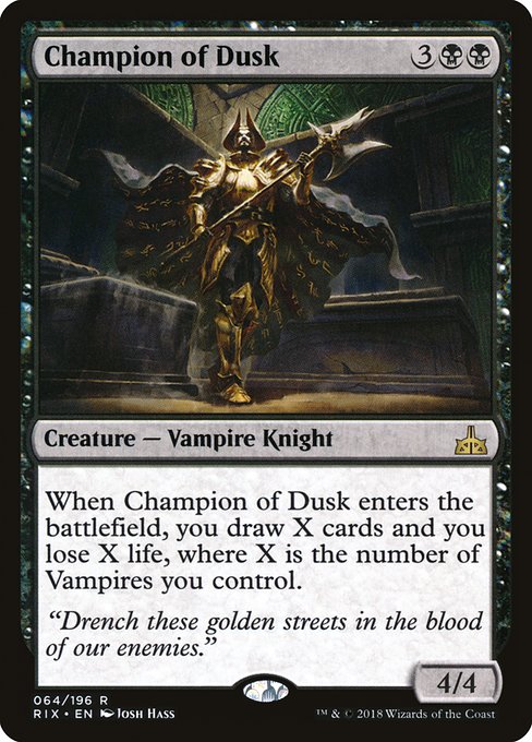 Champion of Dusk - Rivals of Ixalan