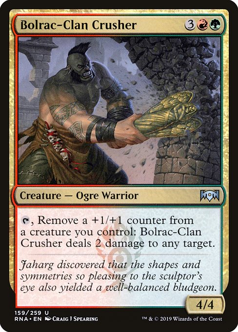 Bolrac-Clan Crusher - Ravnica Allegiance