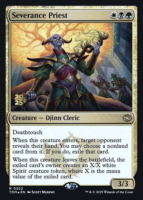 Severance Priest - Tarkir: Dragonstorm Promos