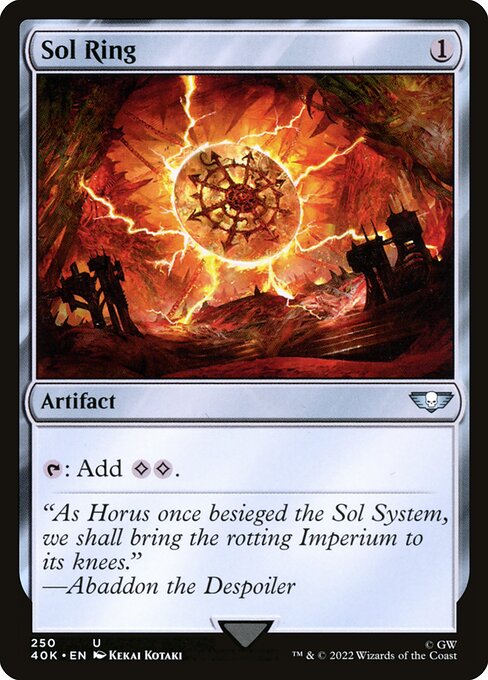 Sol Ring - Warhammer 40,000 Commander